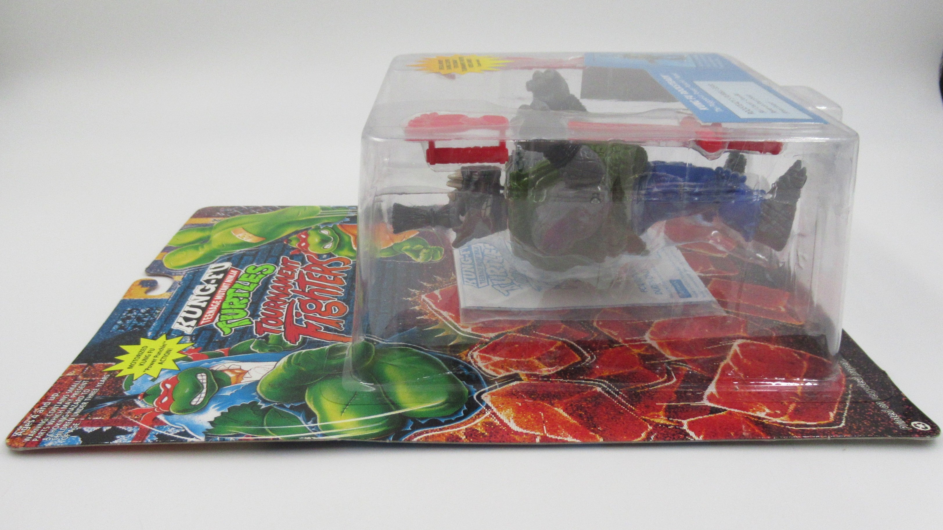 Teenage Mutant Ninja Turtles Kung Fu Tournament Fighters 4.5" Action Figures TMNTs Set of 4 - Playmates (1994)